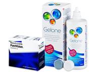 PureVision (6 lentillas) + Líquido Gelone 360 ml Pack lentillas + Gelone - PureVision (6 lentillas) + Líquido Gelone 360 ml