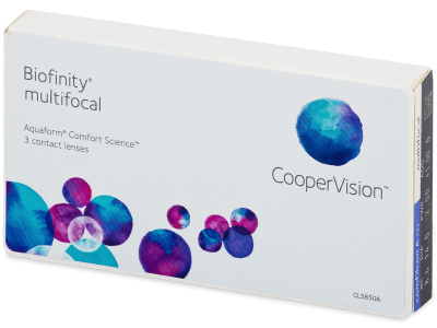 Biofinity Multifocal (3 lentillas) - Lentes de contacto multifocales