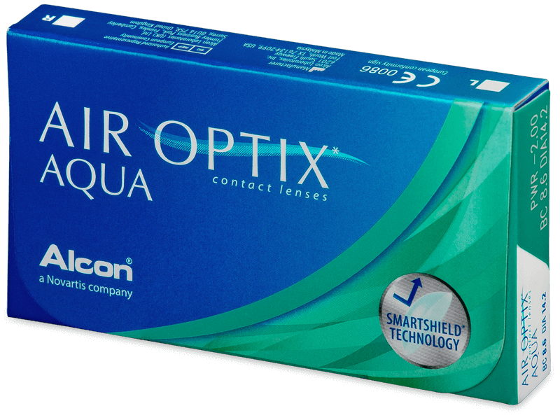 Air Optix Aqua (3 lentillas) - Lentes de contacto mensuales
