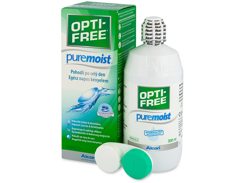 Líquido OPTI-FREE PureMoist 300 ml 