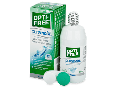 Líquido OPTI-FREE PureMoist 300 ml - líquido de limpieza