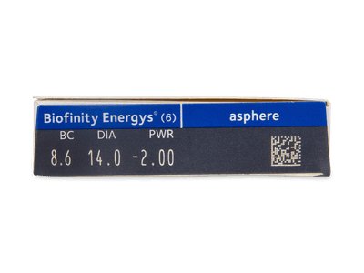 Biofinity Energys (6 lentillas) - Previsualización de atributos