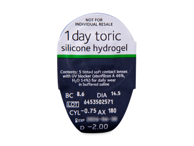 MyDay daily disposable toric (30 lentillas) - Previsualización del blister