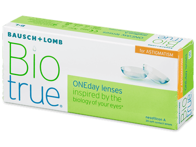 Biotrue ONEday for Astigmatism (30 lentillas) - Lentillas tóricas