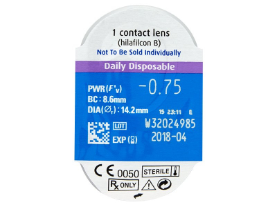SofLens Daily Disposable (90 lentillas) - Previsualización del blister