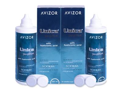 Líquido Avizor Unica Sensitive 2 x 350 ml 