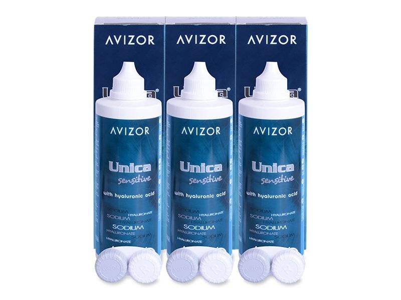Liquido sales lentillas avizor