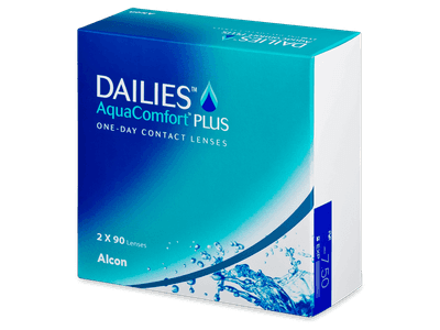 Dailies AquaComfort Plus (180 lentillas)