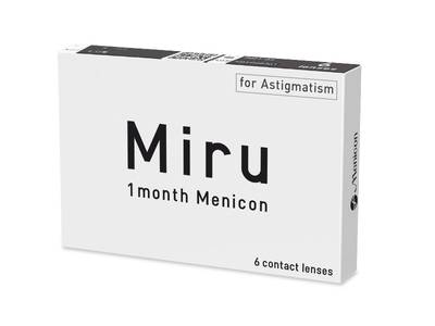 Miru 1month Menicon toric (6 Lentillas) - Diseño antiguo