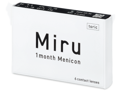 Miru 1 month Menicon for Astigmatism (6 Lentillas)