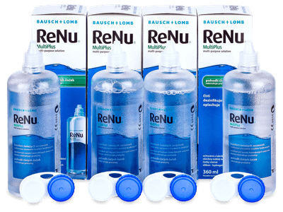 Líquido ReNu MultiPlus 4 x 360 ml - Diseño antiguo