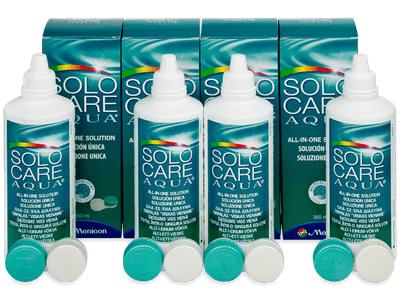 Líquido SoloCare Aqua 4 x 360 ml