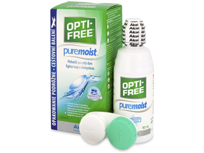 Líquido OPTI-FREE PureMoist 90 ml  - líquido de limpieza