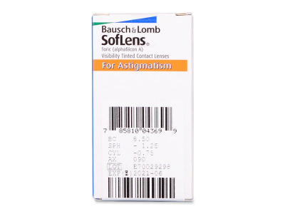 SofLens Toric (3 lentillas) - Previsualización de atributos