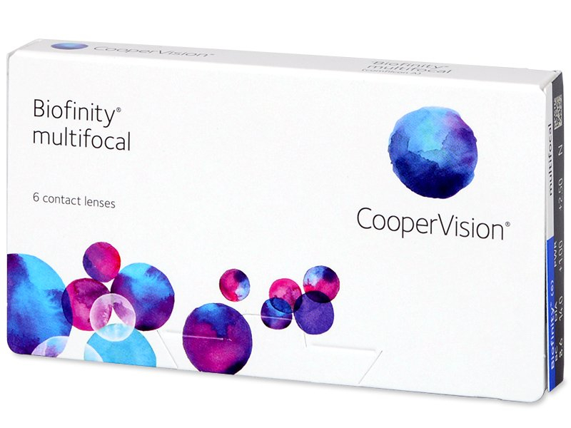 Biofinity Multifocal (6 lentillas) - Lentes de contacto multifocales