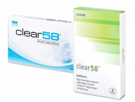 Clear 58 (6 lentillas) Lentillas Mensuales - Clear 58 (6 lentillas)