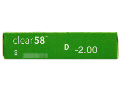 Clear 58 (6 lentillas) - Previsualización de atributos