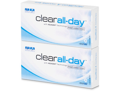 Clear All-Day (6 lentillas) - Lentes de contacto mensuales