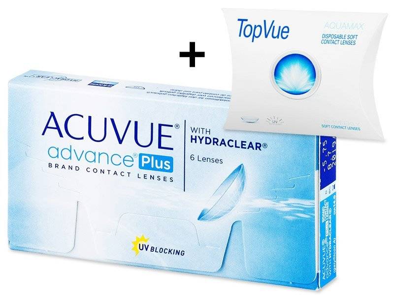 Acuvue Advance PLUS + lentilla de prueba GRATIS | Lentes-de-contacto.es