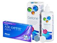 Air Optix Aqua Multifocal (6 Lentillas) + Líquido Gelone 360 ml Pack lentillas + Gelone - Air Optix Aqua Multifocal (6 Lentillas) + Líquido Gelone 360 ml