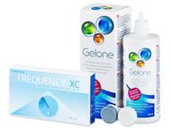FREQUENCY XC (6 Lentillas) + Liquido Gelone 360 ml Pack lentillas + Gelone - FREQUENCY XC (6 Lentillas) + Liquido Gelone 360 ml