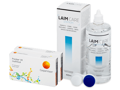 Proclear Multifocal XR (2x3 Lentillas) + Laim Care 400ml