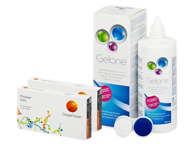 Proclear Toric XR (2x3 Lentillas) + Gelone 360ml