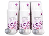 Líquido All In One Light 3 x 360 ml Pack ahorro de solución de lentillas - Líquido All In One Light 3 x 360 ml