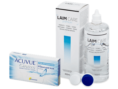 Acuvue Oasys for Astigmatism (6 lentillas) + Líquido Laim-Care 400 ml