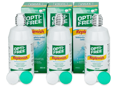 Líquido OPTI-FREE RepleniSH 3 x 300 ml
