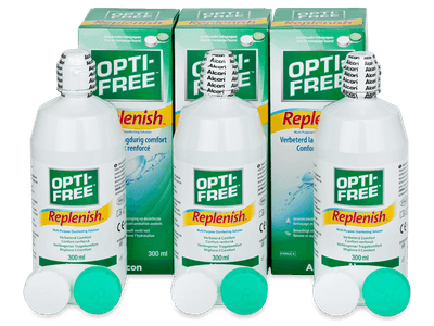 Líquido OPTI-FREE RepleniSH 3 x 300 ml 