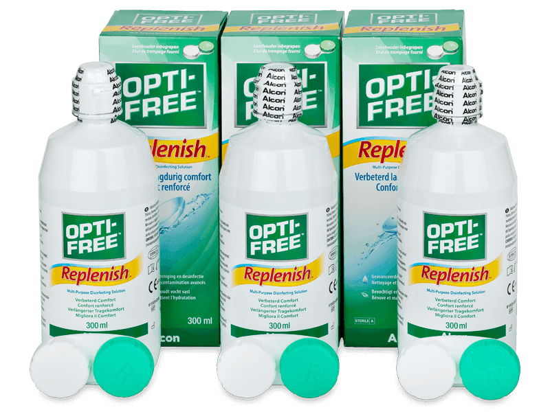 Solucion para lentes 2025 de contacto opti free