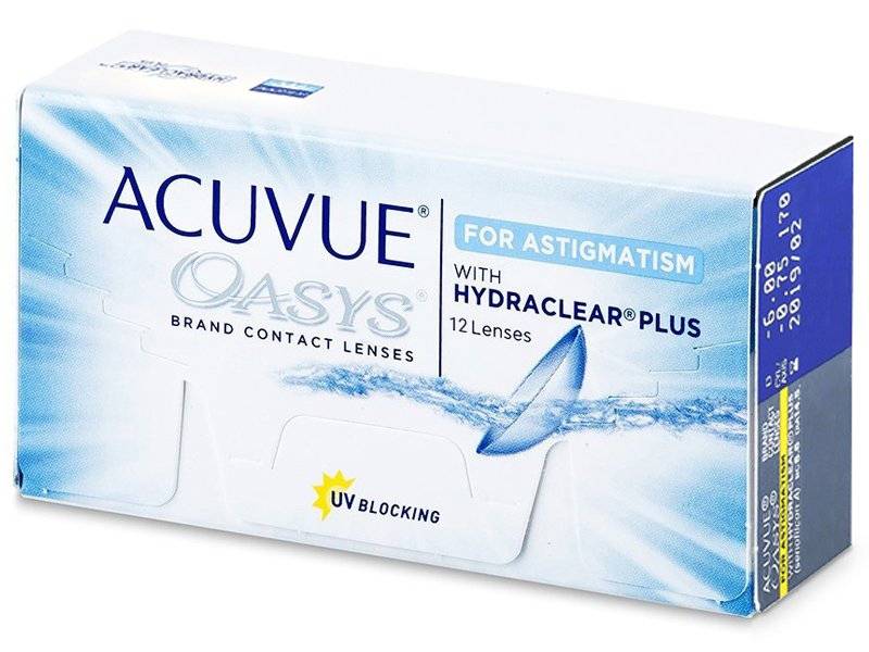 Acuvue Oasys for Astigmatism (12 lentillas) - Lentillas tóricas