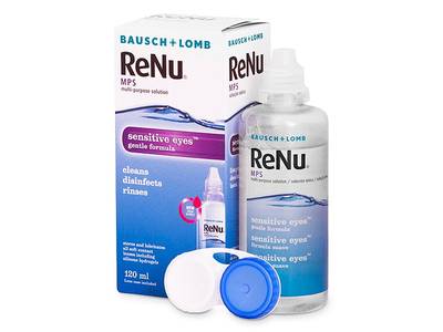 Líquido ReNu MPS Sensitive Eyes 120 ml - Diseño antiguo