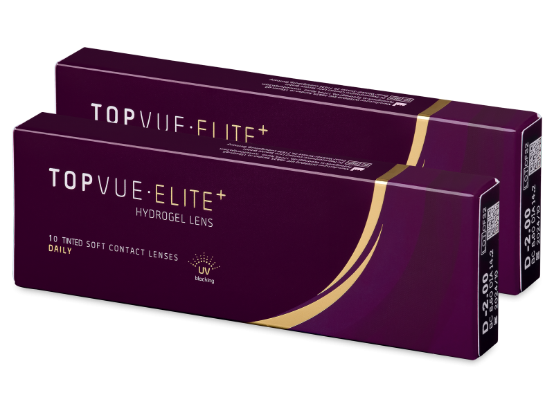 TopVue Elite+ (10 pares) - Lentillas diarias desechables
