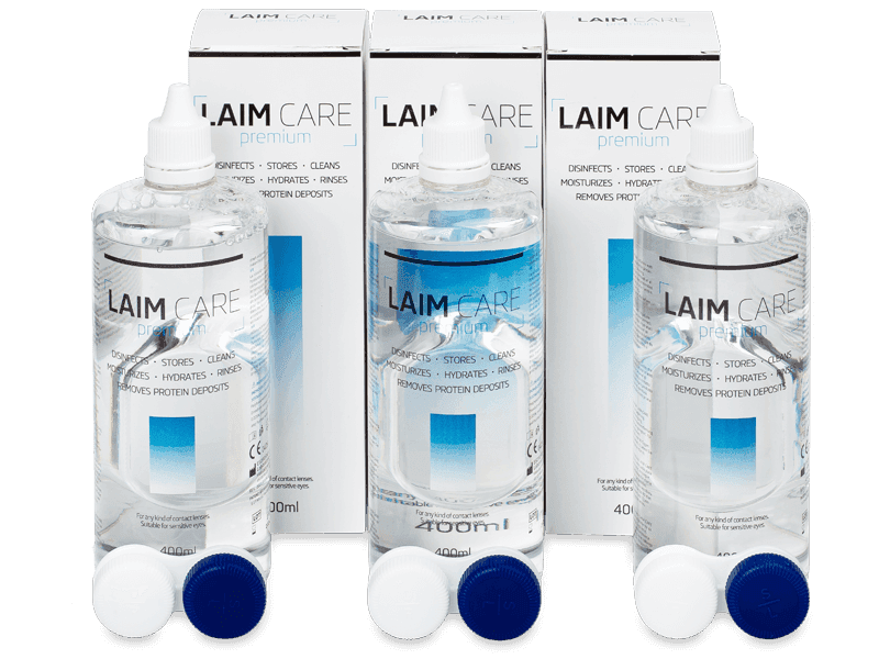 Líquido Laim Care 3 x 400 ml - Pack ahorro - solución triple