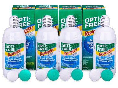Líquido OPTI-FREE RepleniSH 4x 300 ml - Diseño antiguo