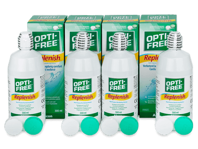Líquido OPTI-FREE RepleniSH 4 x 300 ml
