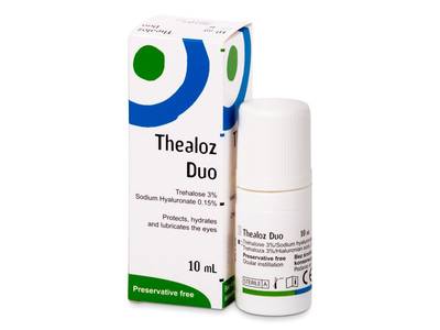 Gotas oculares Thealoz Duo 10 ml  - Diseño antiguo
