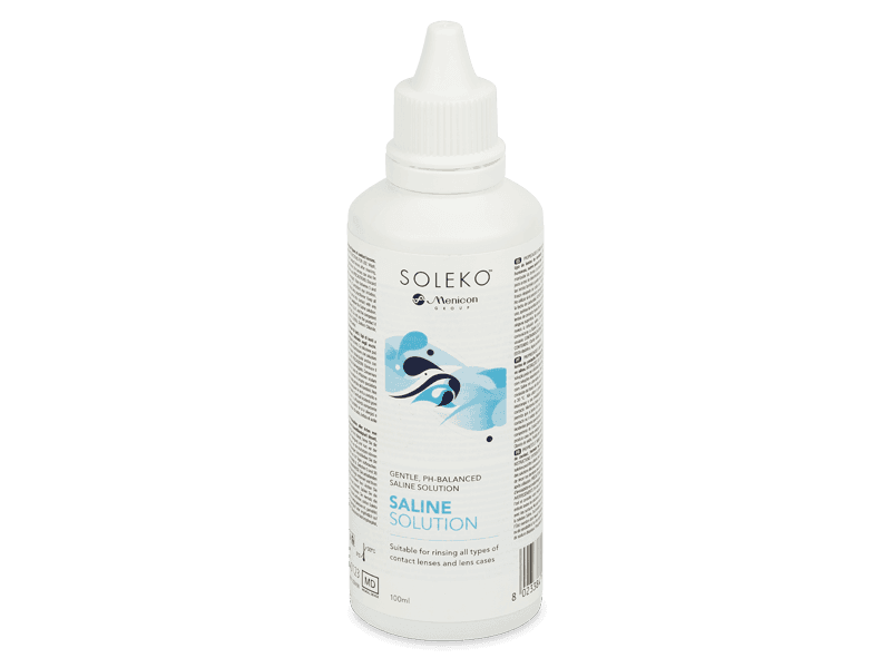 Líquido de enjuague Saline 100 ml - líquido de limpieza