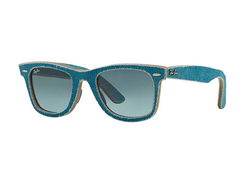 Blue Denim Ray Ban Denim Wayfarer Rb2140 RB2140 1194/30 Sunglasses