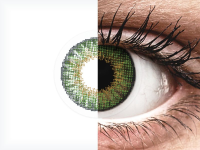 Air Optix Colors - Green - Sin graduar (2 lentillas)