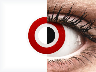 ColourVUE Crazy Lens - Bulls Eye - Sin graduar (2 lentillas)