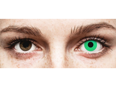 ColourVUE Crazy Lens - Emerald (Green) - Sin graduar (2 lentillas)