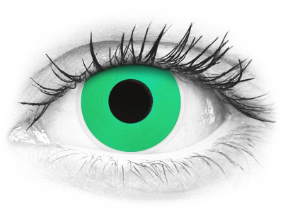 ColourVUE Crazy Lens - Emerald (Green) - Sin graduar (2 lentillas)
