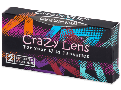 ColourVUE Crazy Lens - Mangekyu - Sin graduar (2 lentillas) - Este producto también está disponible en esta variación de empaque