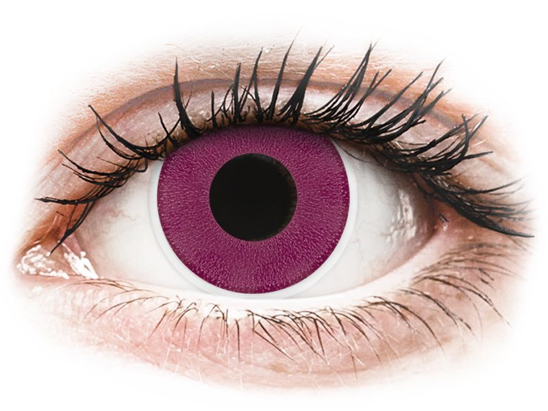 ColourVUE Crazy Lens - Purple - Sin graduar (2 lentillas) - Lentillas de colores