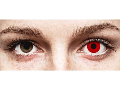 ColourVUE Crazy Lens - Red Devil - Sin graduar (2 lentillas)