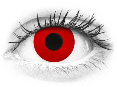 ColourVUE Crazy Lens - Red Devil - Sin graduar (2 lentillas)