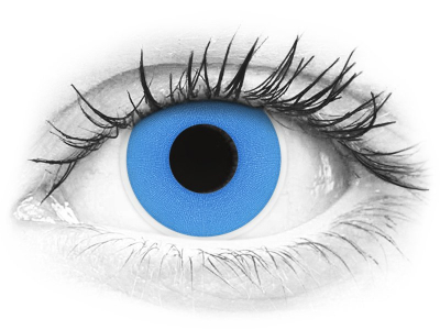 ColourVUE Crazy Lens - Sky Blue - Sin graduar (2 lentillas)